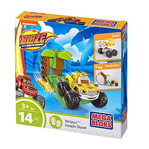 Mega Bloks Láng és a szuperverdák játék szett Csíkos