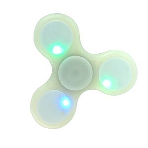 Fidget Spinner LED világítós – fehér
