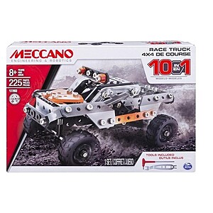 Meccano Modell – Race Truck fém építő autó 225 db-os