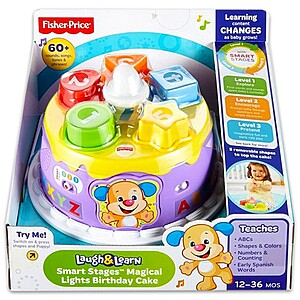 Fisher Price Kacagj és fejlődj szülinapi varázstorta kétnyelvű