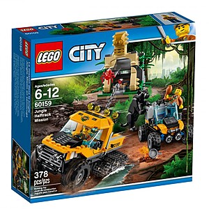 Lego City Dzsungel küldetés félhernyótalpas járművel (60159)