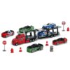 Dickie Transporter autószállító 6 kisautóval