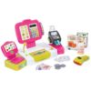 Smoby elektronikus játék pénztárgép szett mérleggel, terminállal – pink