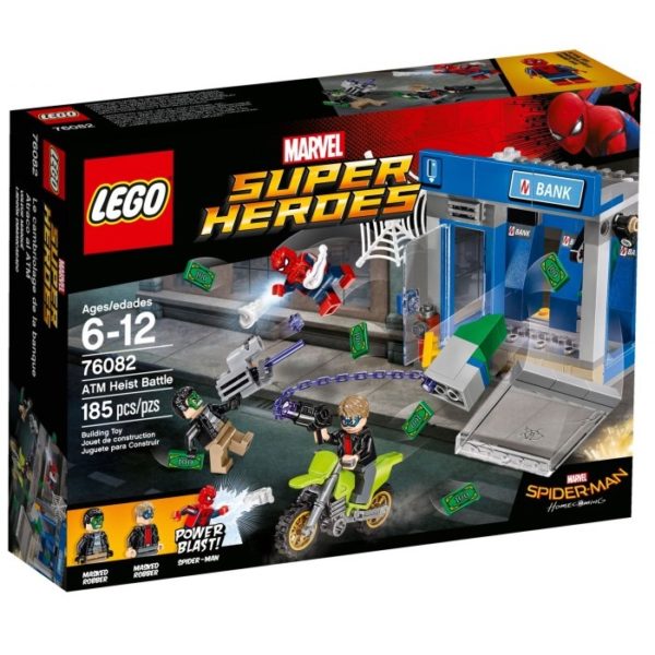 Lego Super Heros A pénzkiadó automata kirablása (76082)