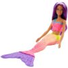 Barbie Dreamtopia sellő baba lila hajú