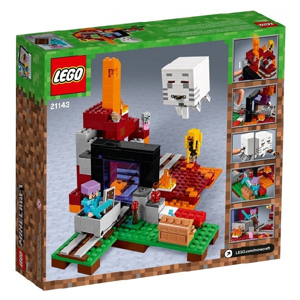 Lego Minecraft Az Alvilag Kapu 21143 Gyerekajandek