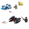 Lego Star Wars A-szárnyú vs. TIE Silencer Microfighters (75196)
