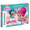 Shimmer és Shine puzzle 104 db-os csillogó ékkövekkel