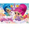 Shimmer és Shine puzzle 104 db-os csillogó ékkövekkel