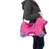 BIG-Bobby Trolley gurulós gyerekbőrönd – pink