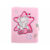 Szőrmés napló lakattal – Sweet bunny – pink