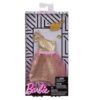 Barbie ruha – arany koktélruha szett