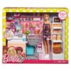 Barbie szupermarket játékszett babával