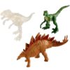 Jurassic World Mini dinoszauruszok 3 darabos szett Velociraptorral