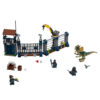 Lego Jurassic World Dilophodaurus támadás az előőrs ellen (75931)