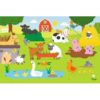 Állatok a farmon Maxi puzzle 15 darabos – Trefl Baby
