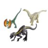 Jurassic World Mini dinoszauruszok 3 darabos szett Indoraptorral