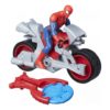 Pókember korongkilövős figura motorral