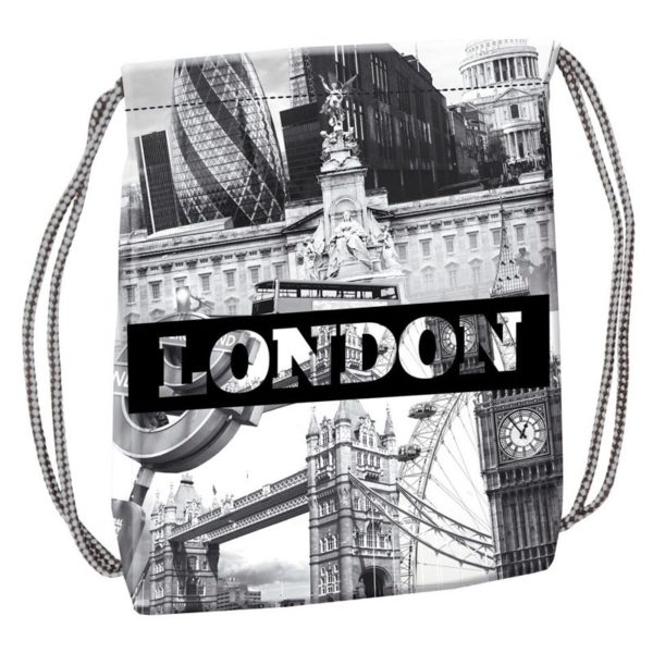 London zsinóros hátizsák, tornazsák