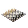 Sakk játék klasszikus fa táblával