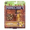 Minecraft figura – Steve arany páncélban
