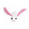 Bunnies plüss mágneses nyuszi – fehér-rózsaszín