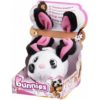 Bunnies plüss mágneses nyuszi – fehér-fekete-pink