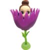 Flower Suprise Meglepi virágbaba – Purple Chrysantenum