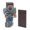 Minecraft figura – Steve láncpáncélban