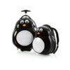 ABS gyerekbőrönd és hátizsák – Pingvin