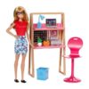 Barbie baba szobával játékszett – dolgozószoba