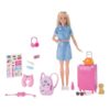 Barbie Dreamhouse Adventures baba – Utazó játékszett