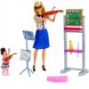 Barbie Karrier baba játékszett – zene tanár