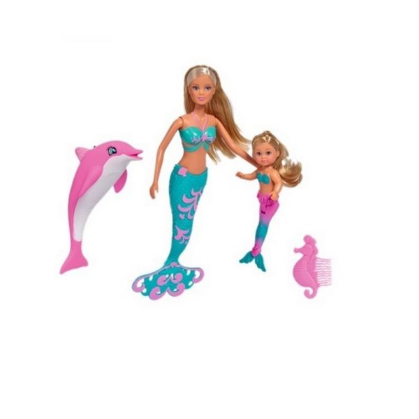 Steffi Love és Évi sellőlányok delfinnel – Marmaid Friends