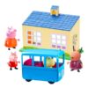 Peppa malac iskola és busz játékszett