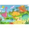 Dínós maxi puzzle 24 db-os – Dinoszaurusz világ