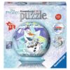 Jégvarázs gömb puzzle 72 darabos – Olaf – Ravensburger