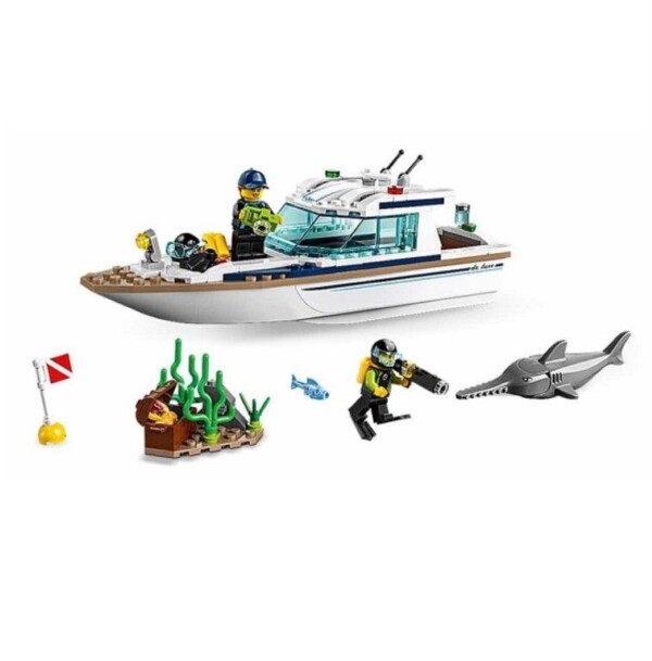 Lego City – Búvárjacht hajó (60221)