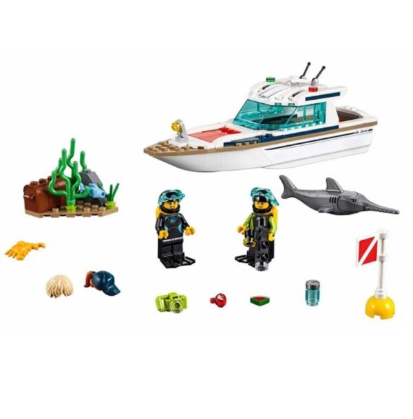 Lego City – Búvárjacht hajó (60221)