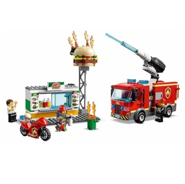 Lego City Tűzoltás a hamburgeresnél (60214)
