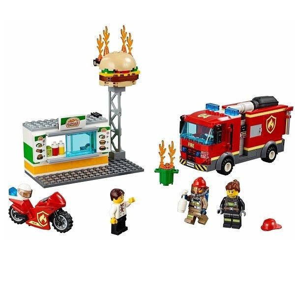 Lego City Tűzoltás a hamburgeresnél (60214)