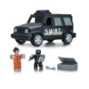 ROBLOX 8 részes figura szett járművel – SWAT Unit