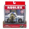 ROBLOX figura szett járművel – The Neighborhood of the Robloxia Patrol Car