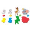 Bébi sziluett puzzle 4in1 – Disney állatok