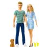 Barbie és Ken baba kutyussal
