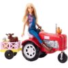 Barbie Farmer baba traktorral és állatokkal