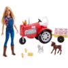 Barbie Farmer baba traktorral és állatokkal