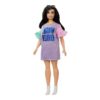 Barbie Fashionistas baba unicorn believer feliratú ruhában – 127-es