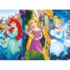Disney Princess puzzle 4 az 1-ben – Clementoni