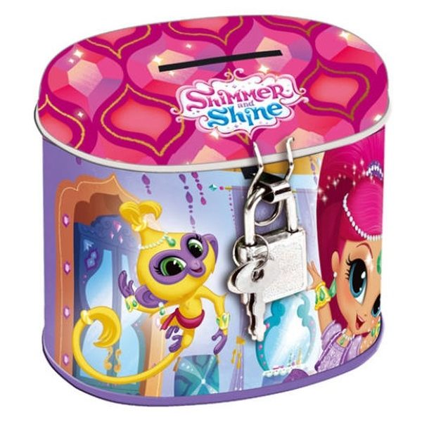 Shimmer & Shine ovális persely lakattal